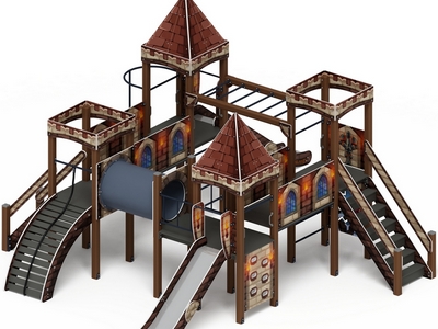 Детская игровая площадка Подземелье Камелот 3